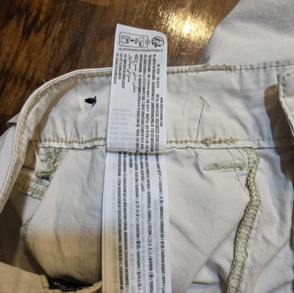 Hollister High Rise Baggy Cargo Pants Size 1 Streetwear Gropcore Granola - Picture 6 of 7